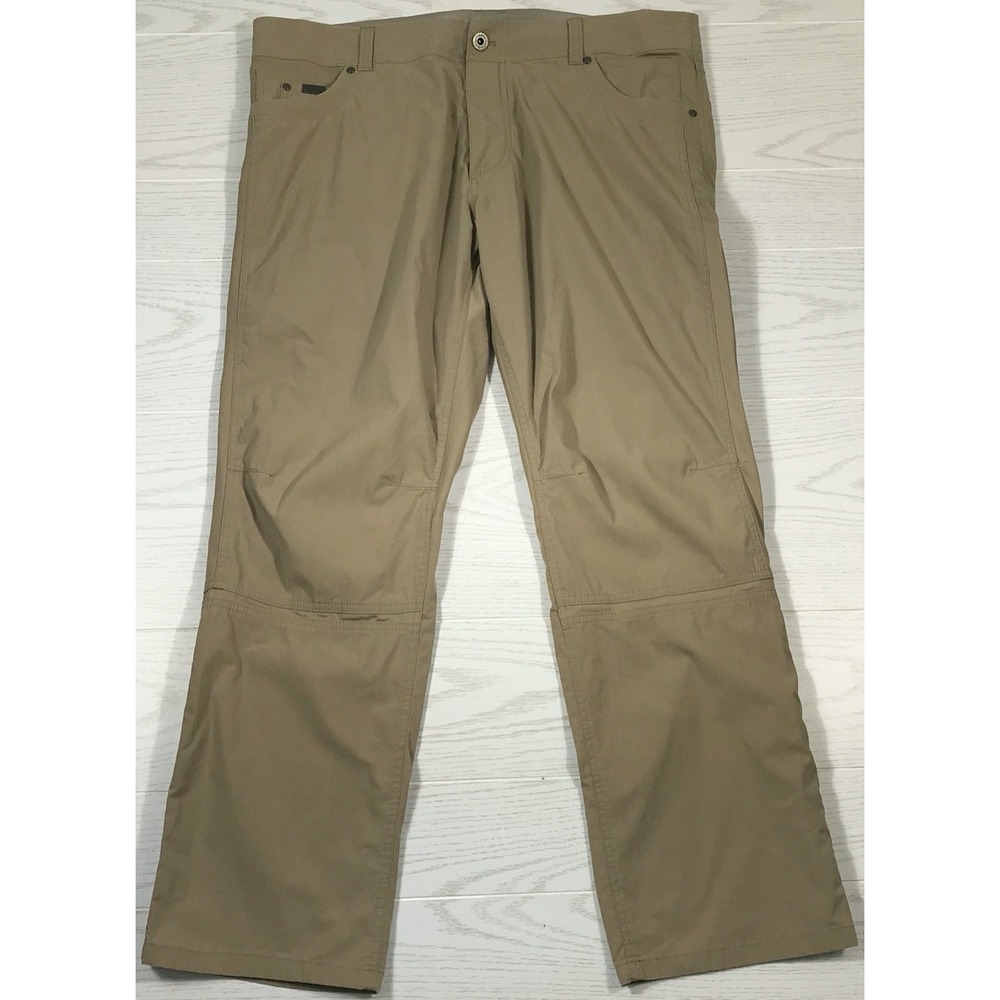KÜHL Radikl Pants Men 40x30 Brown Lightweight Stretch Hiking Outdoors Camping